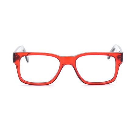 Armação De Óculos De Grau Vermelho/Cristal Quadrado Ventura