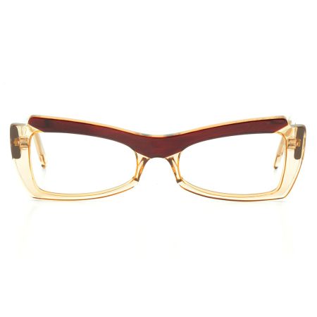 Armação de Óculos de Grau Nude/Bege Gatinho Ventura