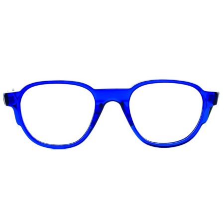 Armação de Óculos de Grau Quadrado Azul/Preto Ventura