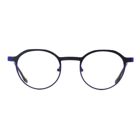 Armação de Óculos de Grau Redondo Azul Ventura