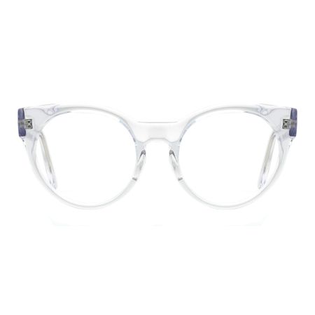 Armação de Óculos de Grau Gatinho Cristal Ventura