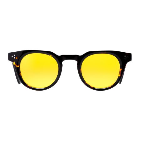 Óculos de Sol Redondo Tartruga Escuro Ventura