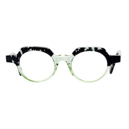 Armação de Óculos de Grau Redondo Verde/Tartaruga Verde Ventura