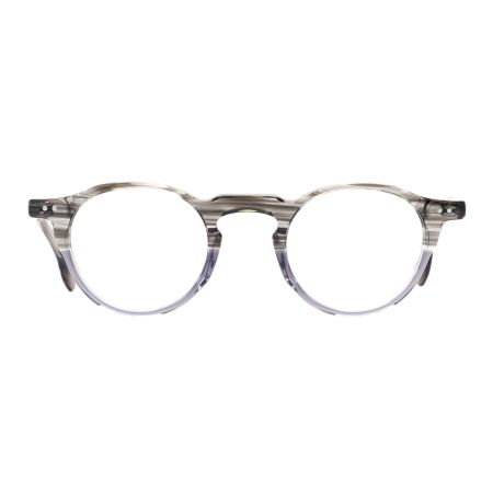 Armação de Óculos de Grau Redondo Cinza Ventura