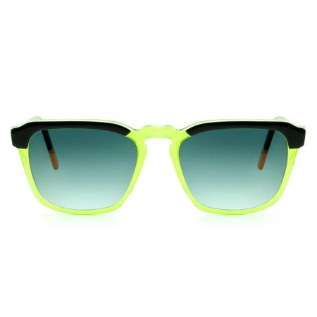 Óculos De Sol Quadrado Verde/Preto Ventura
