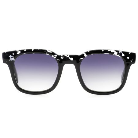 Óculos De Sol Quadrado Tartaruga Cinza/Preto Ventura