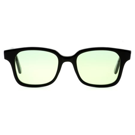 Óculos de Sol Quadrado Preto Anna Fasano