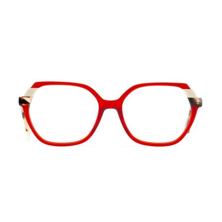 Armação de Óculos de Grau Gatinho Vermelho/Tartaruga Ventura