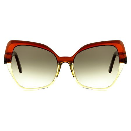 Óculos De Sol Gatinho Marrom/Cristal Ventura