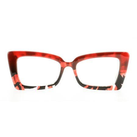 Armação de Óculos de Grau Gatinho Vinho/Mesclado Ventura