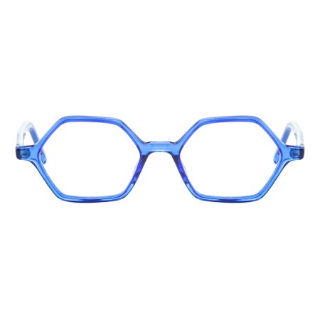 Armação de Óculos de Grau Quadrado Azul Ventura