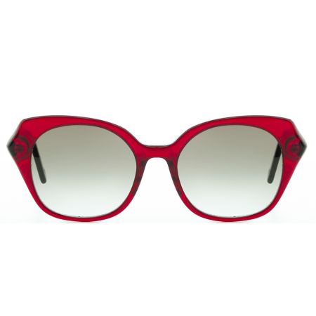 Óculos De Sol Gatinho Vermelho/Preto Ventura