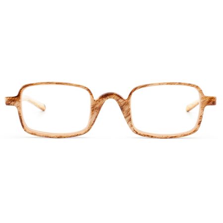Armação de Óculos de Grau Quadrado Madeira Ventura