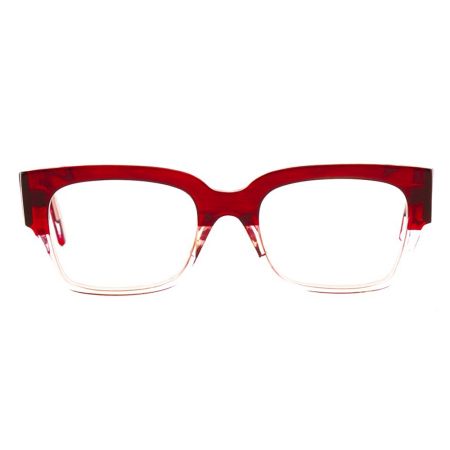 Armação de Óculos de Grau Quadrado Rosa Cristal Ventura