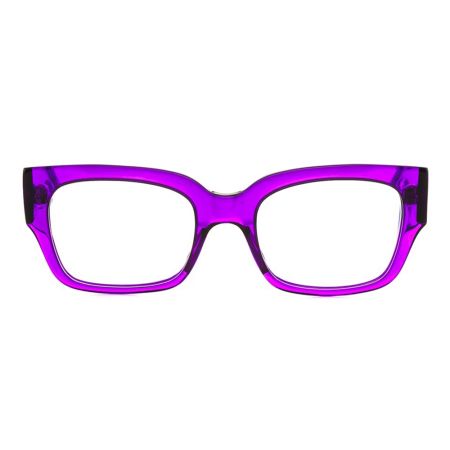 Armação de Óculos de Grau Quadrado Roxo/Azul Ventura