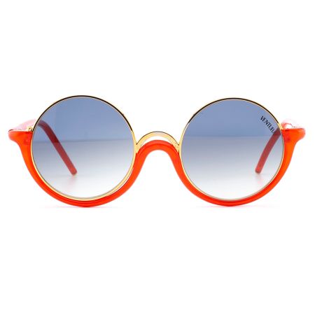 Óculos de Sol Redondo Vermelho Ventura