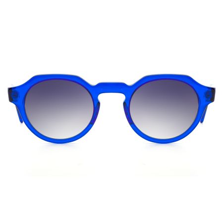 Óculos de Sol Redondo Azul/Preto Ventura