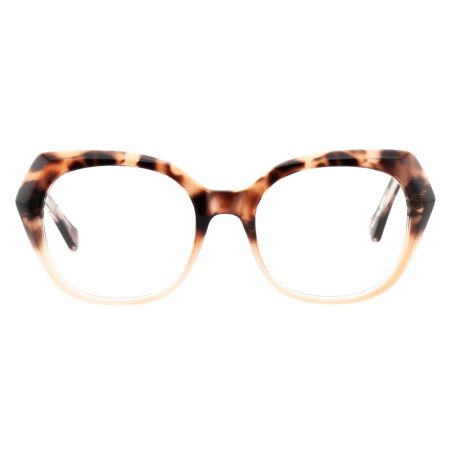 Armação de Óculos de Grau Gatinho Tartaruga/Nude Ventura