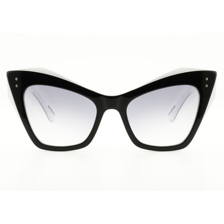 Óculos De Sol Gatinho Preto/Branco Ventura